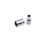 ¼“（6.3mm）Cr-v英制六角短套筒